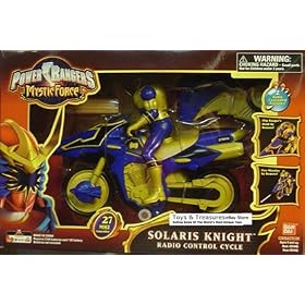 Bandai Power Ranger Solaris Knight Radio Control R/C Cycle
