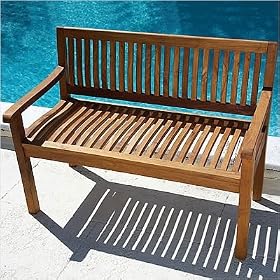 Infinita Corporation 899029001071 Bench, Teak Oiled