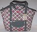 Roxy Tag Along Tote Bag - Pink and Gray