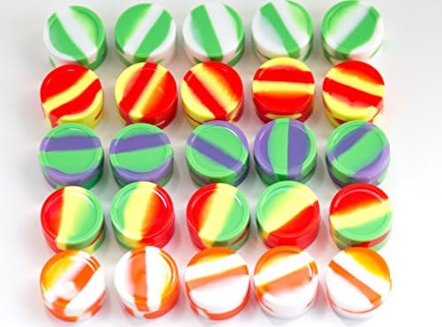 Silicone Jar Nonstick Container 5ml 50 Pack