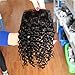 ISEE Hair Hand Tied Malaysian Human Hair Closure Deep Curly Lace Base Top Closure Free Part Bleached Knots 4