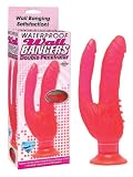 Pipedream Products Waterproof Double Penetrator Wall Banger, Pink