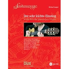 Saitenwege- der sehr leichte Einstieg (+CD) inkl. Dunlop Plektrum - leichte und popul�re Spielst�cke aus 500 Jahren Gitarrenliteratur von der Renaissance bis zur Gegenwart, herausgegeben von Michael Langer - Ringbindung - Noten/Sheetmusic