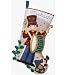 Bucilla Toy Soldier W/Music Stocking Kit [Warning: Choking hazard small parts]