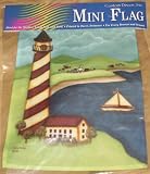 Mini Decorative Garden Flag Lighthouse