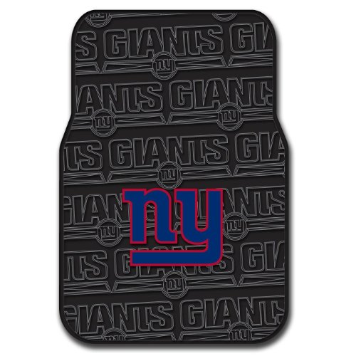 New York NY Giants Front Floor Mats 2 Piece NFL Football