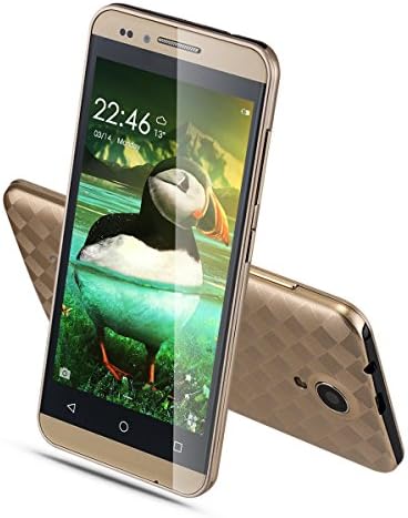 ZHYIHONG Unlocked Smartphones 4.5" Android 5.1 Dual Sim GSM Quad Core Gold