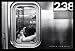 Urban Romance (Kissing in Subway Window) Art Framed Poster Print - 16