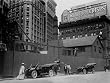 Construction Site on Broadway, ca. 1911 - 16x20-inch - Fine-Art-Quality Photographic Print of an Image from the Library of Congress Collection