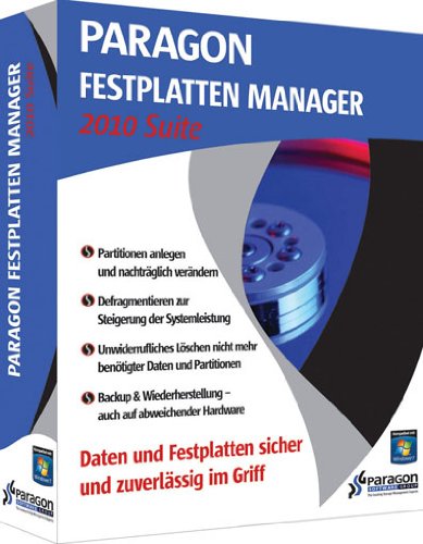 Paragon Festplatten Manager 2010 Suite