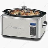  : Cuisinart PSC-650  6.5 Quart Programmable Slow Cooker, Brushed Stainless Steel