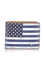 Y NOT ? Cartera (Blanco / Azul)