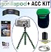 Joby GP1-0GEN Gorillapod Flexible Tripod (Green) + Accessory Kit