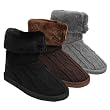 Misbehave by Adi Cable Knit Plush Trim Boot Misbehave by Adi Cable Knit Plush Trim Boot