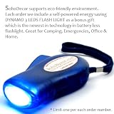 SohoDecor 4 Pack Grand Bollard Stainless Steel Solar Light Set / New 2009 version with Ultra High Sensitive Amorphous Solar Panel /ECO Bonus Edition