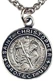 St. Christopher Pewter Medal,24