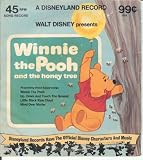 Winnie the Pooh and the Honey Tree Disneyland Record (45 RPM)