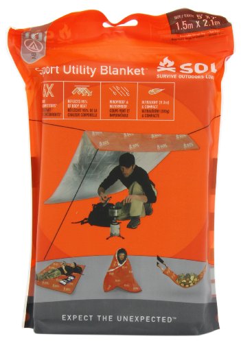 Adventure Medical Kits Sol Sport Utility Blanket - Orange