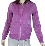 Billabong Womens Fleece Zip Up Hoodie Cherry 617740-CHY