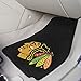 FANMATS - 10338 NHL Chicago Blackhawks Nylon Face 2-pc Carpet Car Mat Set, 18