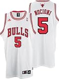 Andres Nocioni Jersey: adidas White Swingman #5 Chicago Bulls Jersey - Medium