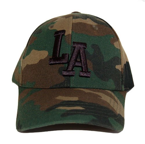 New Los Angeles City Woodland Camo Hat Cap - (2 Different Styles)