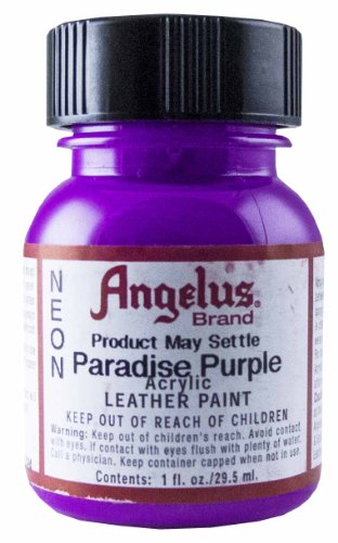 Springfield Leather Company's Paradise Purple Neon Acrylic Leather Paint