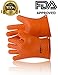 Heat resistant Silicone BBQ Gloves. Use as Cooking Gloves, Oven Mitts, Pot holders or Grill Gloves. Silicone gloves are great Oven Mitts and will protect your hands up to 425F -Lifetime warranty-