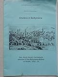 Cholera in Ballymena : Rev. Hugh Smyth Cumming's minutes of the Ballymena Board of Health, 1832-34