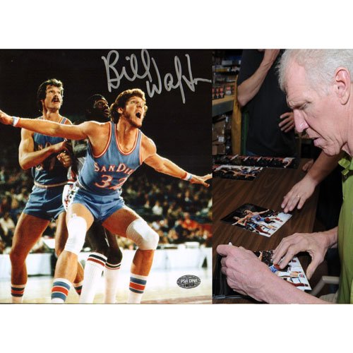 Bill Walton (San Diego Clippers) Signed Autographed 8x10 Photo (PSA/DNA COA)