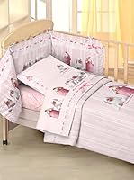 Anne Geddes Coordinato Culla Ag Pink Bunnies (Rosa)