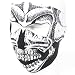 New B&w Skull Neoprene Full Face Mask Nose Mouth Vent Snow