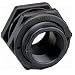 Banjo TF075 Polypropylene Bulkhead Tank Fitting, 3/4" NPT Female
