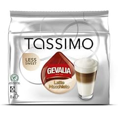 Tassimo Gevalia Latte Macchiato weniger s��, 16 T-Discs (8 Portionen)