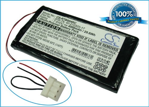 4000Mah Extended NiMH Battery For RTI Touchscreen Remote Model T4 Part ATB-T4, 40-210325-17 On Sale