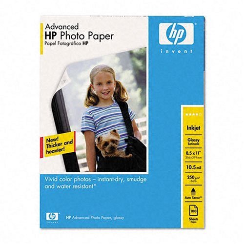 HP Advanced Photo Paper, glossy (100 sheets, 8.5 x 11-inch)