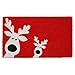 Calloway Mills 101801729 Peeking Reindeer Doormat, 17