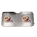 San Francisco 49ers Silver Sunshade