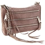 Rebecca Minkoff  Mini 5 Zip Clutch Putty Clutch