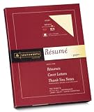 Southworth Exceptional Resume Paper, 100% Cotton, 32 lb, Ivory, 100 Count (RD18ICF)