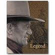 Nostalgic John Wayne Tin Sign : Legend