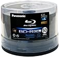 Panasonic 50GB BD-R Double Layer Blu ray Blank Media (50 Disc Spindle)