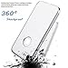 iPhone 7 Case, Roybens 3 in 1 Ultra Thin and Slim Hard Case Coated Non Slip Matte Surface with Electroplate Frame for Apple iPhone 7 (4.7