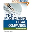 Musician's Legal Companion (Book) by Michael Aczon