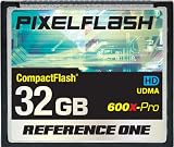 32GB PixelFlash 600x CF Compact Flash Memory Card Reference One Series