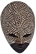 Batik Mask, Wooden - Indonesian, 9" X 7"