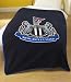 Zap Newcastle Black and White Crest Fleece Blanket