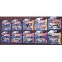 Hot Wheels Set of ten random cars