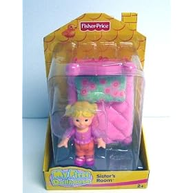My First Dollhouse - Sister's Room by Fisher-Price