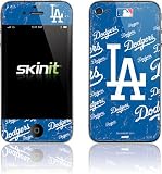 Skinit Los Angeles Dodgers - Cap Logo Blast Vinyl Skin for Apple iPhone 4 / 4S